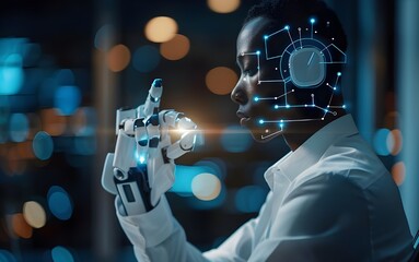 scientist working in laboratory