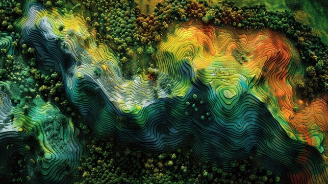 sensing technology mapping terrain and vegetation