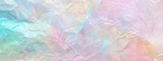Hologram background color foil. Gradient hologram iridescent light. Abstarct pastel texture background.   