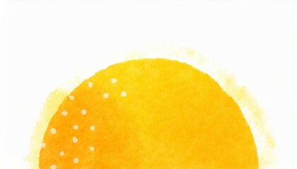 Watercolor illustration background inspired by warm sunlight.