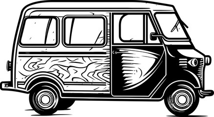 Tuk Tuk Trails Rickshaw Emblem Rickshaw Routes Tuk Tuk Vector Logo