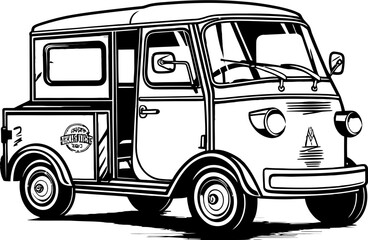 Downtown Drives Tuk Tuk Icon Speedy Tuk Tuk Rickshaw Logo Emblem