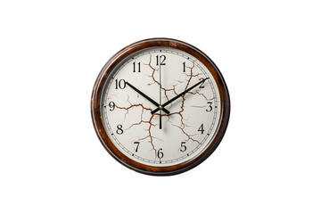Photo Wall Clock on transparent background.