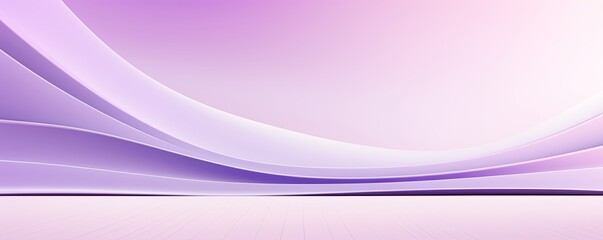 lavender abstract background vector, empty room interior with gradient corner in a color for product presentation platform