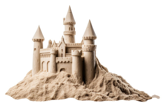 PNG Sandcastle outdoors nature spirituality. AI generated Image by rawpixel.