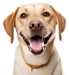 PNG Smiling labrador mammal animal pet. AI generated Image by rawpixel.