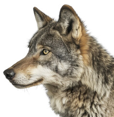 Fototapeta premium PNG Wolf head mammal animal coyote.
