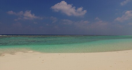 Beautiful beach in Maldives