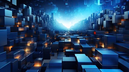 Obraz premium abstract modern luxury blue background for modern wallpapers background