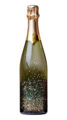 PNG  Bottle champagne glass drink