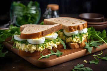 Egg Salad Sandwiches, Creamy and satisfying sandwiches made with a classic egg salad