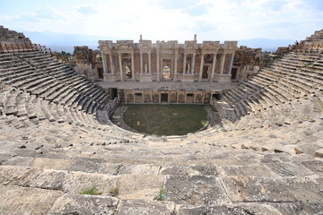 Hierapolis was originally a Phrygian cult centre of the Anatolian mother goddess of Cybele and...