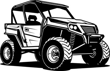 UTV Trail Master Emblematic Design for Terrain Conquerors Terrain Tamer UTV Emblem Symbolizing Adventure