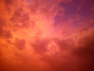 Beautiful Art in the Sky by Sun