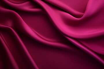 Magenta background with subtle grain texture for elegant design, top view. Marokee velvet fabric backdrop with space for text or logo