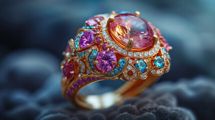 The most luxurious jewelry ring design.