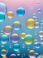 Bubbles. Generate AI.