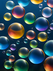 Bubbles. Generate AI.