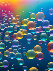Bubbles. Generate AI.