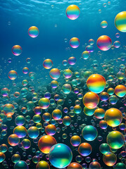 Bubbles. Generate AI.