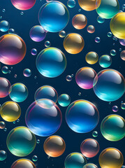Bubbles. Generate AI.