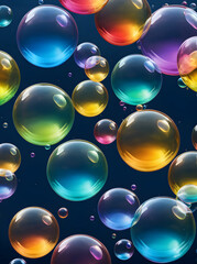 Bubbles. Generate AI.
