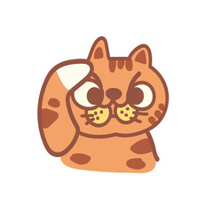 Illustration of Cat Croissant.