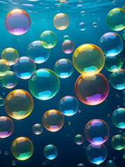 Bubbles. Generate AI.