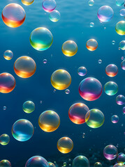 Bubbles. Generate AI.