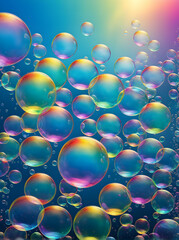 Bubbles. Generate AI.
