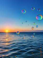 Bubbles. Generate AI.