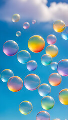 Bubbles. Generate AI.
