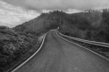 Street Black and White