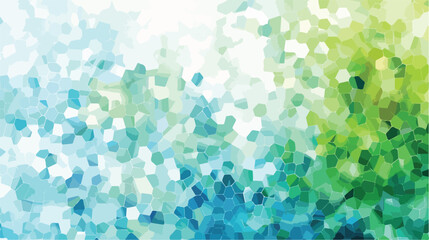 Light Blue Green vector abstract mosaic template. Bra - obrazy, fototapety, plakaty