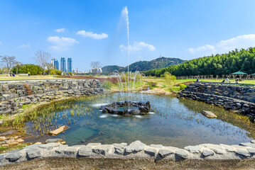 울산 태화강 국가정원의 전경