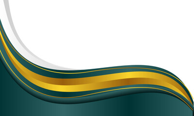 Fototapeta premium Wave abstract art background template