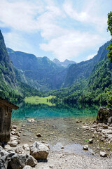 lake in the mountains