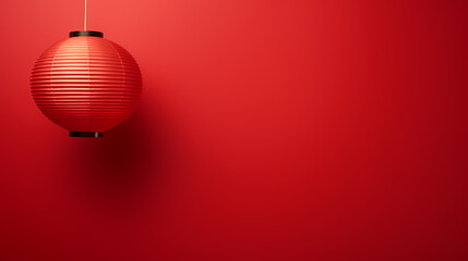 Red lanterns decorated for Chinese New Year