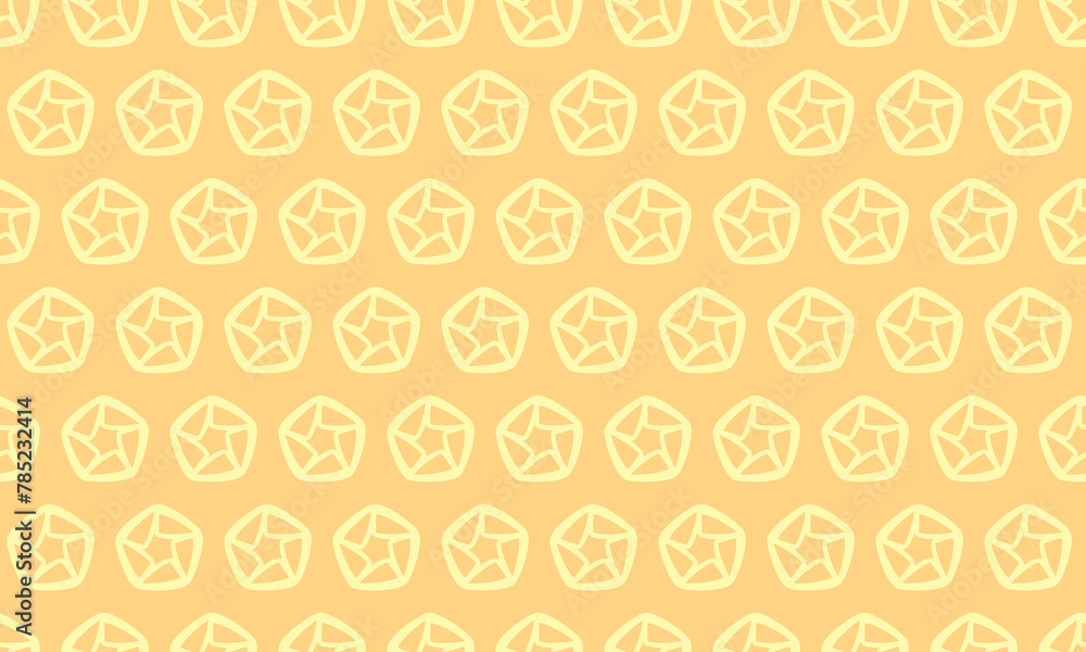 Poster Seamless geometric pattern design. Abstract tech background. Simple vector ornament for web backdrop or fabric, paper print.
