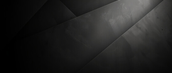 Abstract Dark Textured Background with Geometric Shapes, Copy Space for Mysterious Concept
