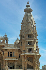 Tower Structure at Baron Empain Palace Building in Cairo Egypt