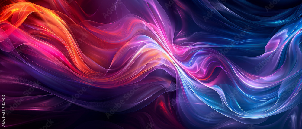 Poster mesmerizing abstract wallpaper featuring hypnotic swirls, perfect for adding a touch of creativity t
