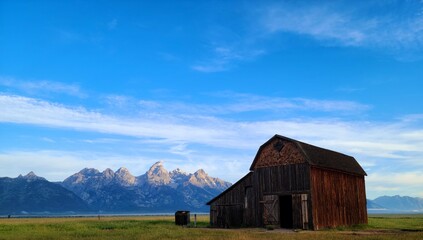 Mormon Row in the Grand Tetons © RobertPercival