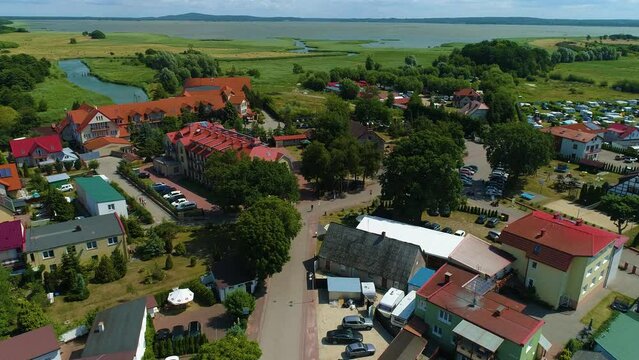 Beautiful Landscape Rowy Piekny Krajobraz Aerial View Poland