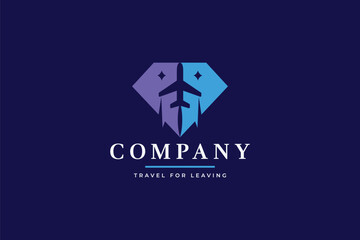Diamond Fly Travel Logo
