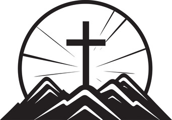 Graceful Graphics Christian Logo Vector Artistry