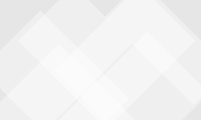 Gray and white geometric shape seamless tech technology abstract subtle background vector illustration. Digital futuristic technology concept cover, poster, banner. White grey background.