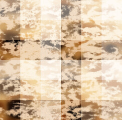 Floral pattern of intertwined intricate abstract elements. Abstract design, illustration background crafted for textile or print. Seamless pattern