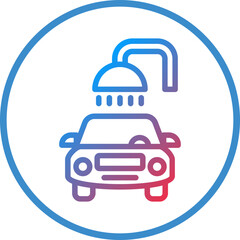 Vector Design Car Wash Icon Style