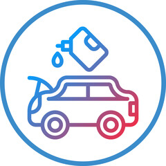 Vector Design Oil Change Icon Style